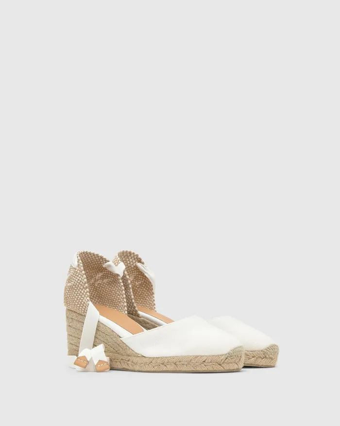 Castaer Carina6001 Blanco Women Wedges