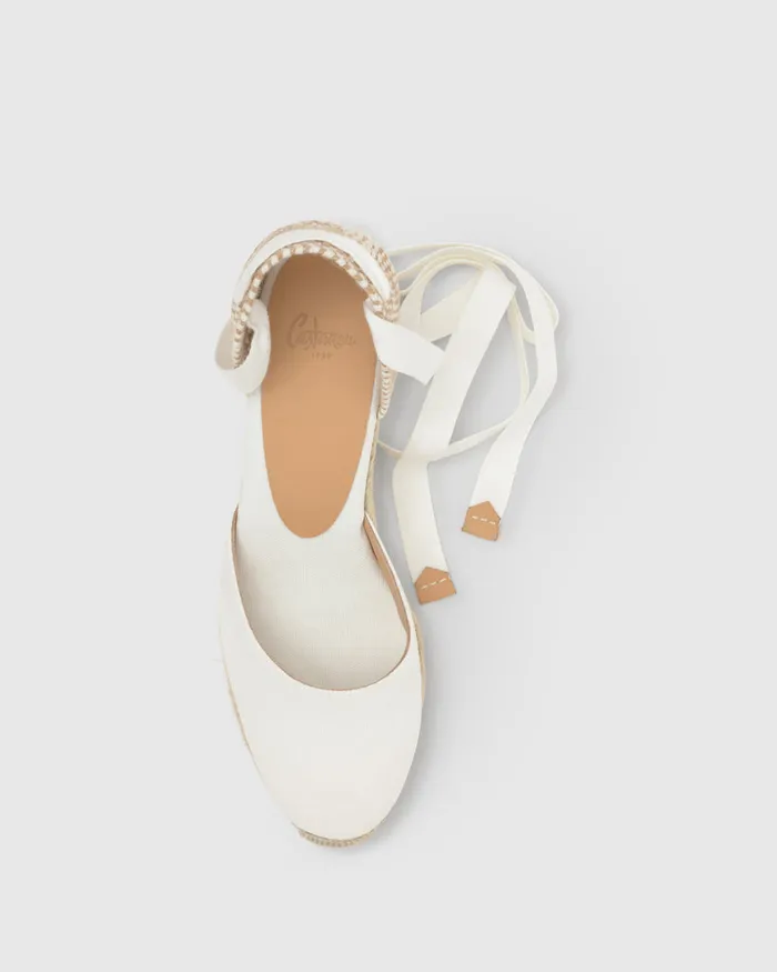 Castaer Carina6001 Blanco Women Wedges