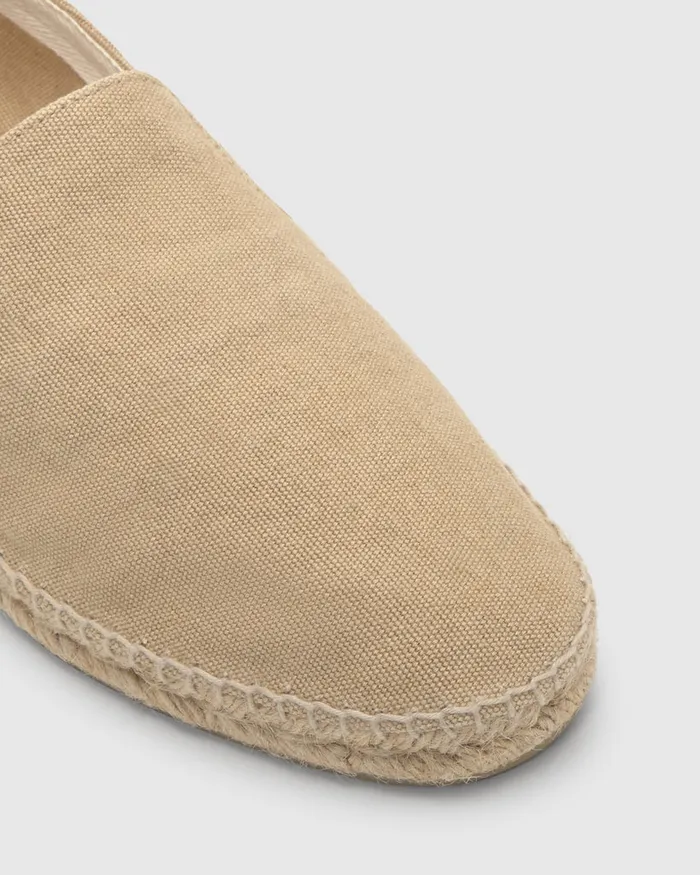 Castaer Joel002 Sand Men Flat Shoes
