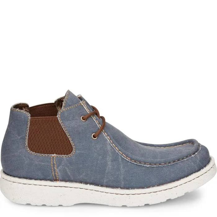Casuals Men Justin Boots Hudson SlipOn Casual Shoe Blue