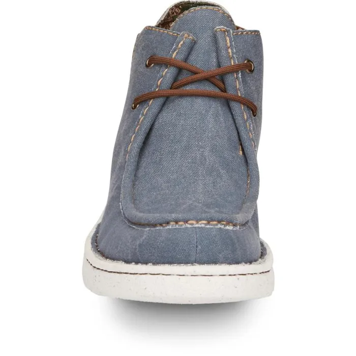 Casuals Men Justin Boots Hudson SlipOn Casual Shoe Blue