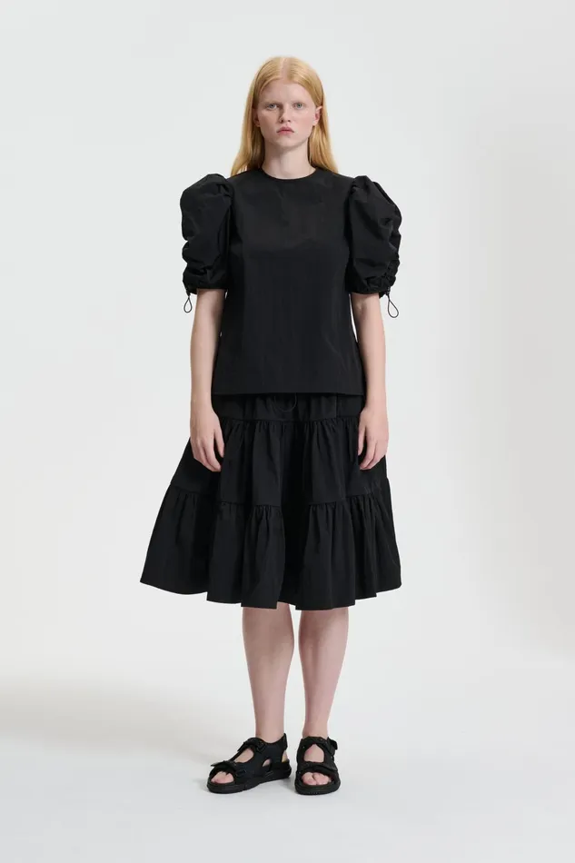 Cecilie Bahnsen Blouses Women AMARI TOP Black