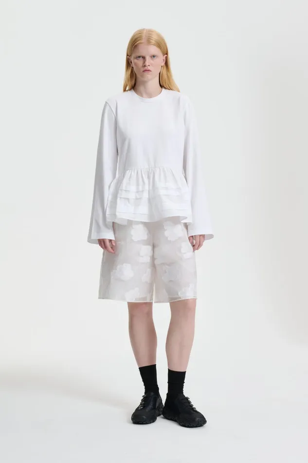 Cecilie Bahnsen Blouses Women AUDREY TOP White