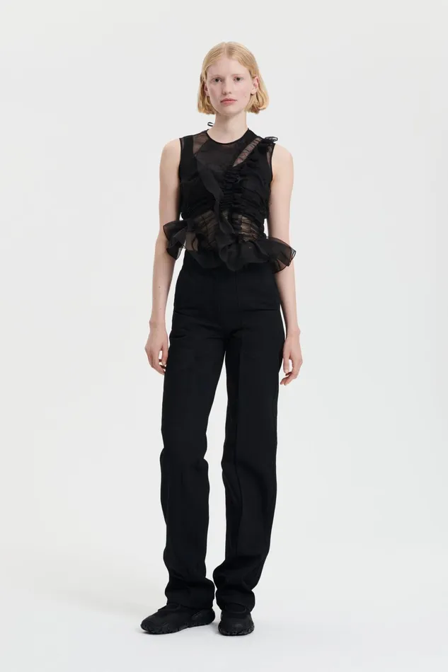 Cecilie Bahnsen Blouses Women GEO TOP Black