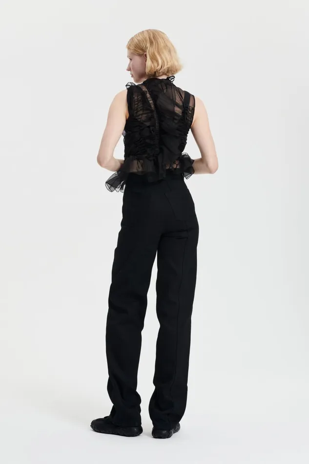 Cecilie Bahnsen Blouses Women GEO TOP Black
