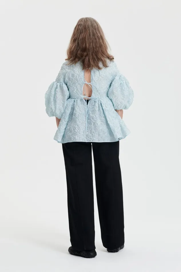 Cecilie Bahnsen Blouses Women JERRY TOP Aqua