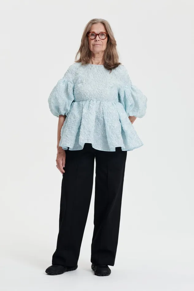 Cecilie Bahnsen Blouses Women JERRY TOP Aqua