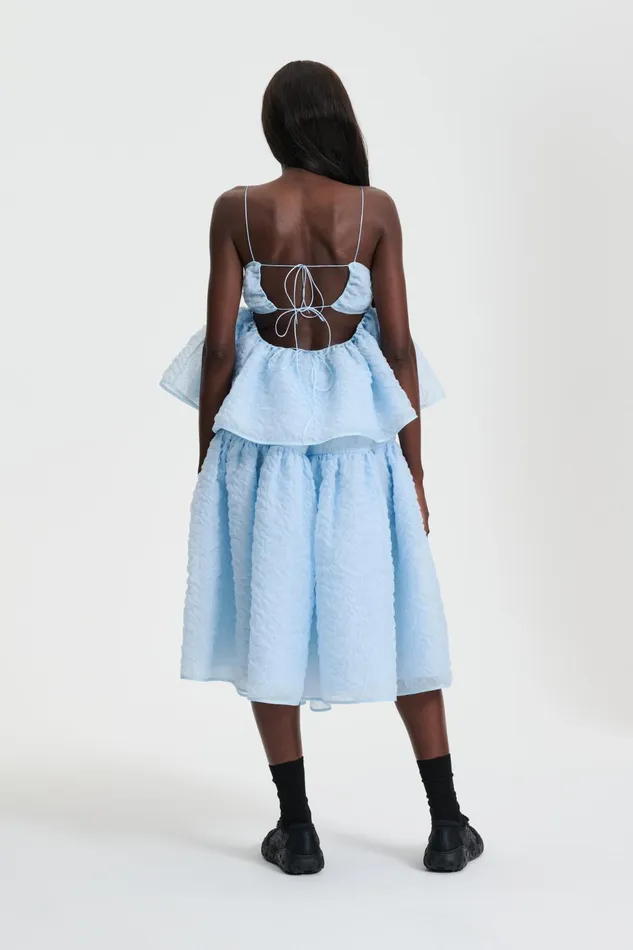 Cecilie Bahnsen Blouses Women SELENA TOP Pale Blue