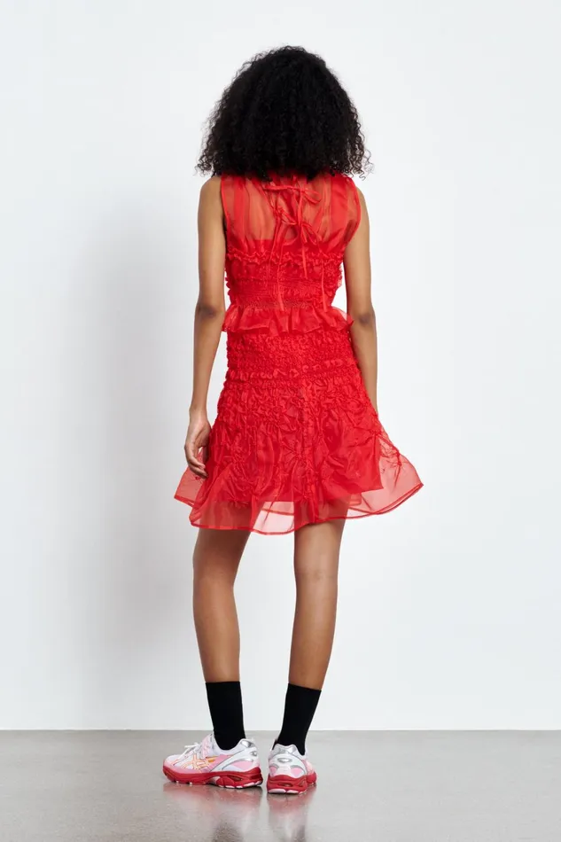 Cecilie Bahnsen Blouses Women UPHI TOP Red
