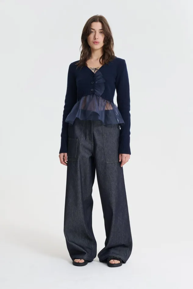 Cecilie Bahnsen Denim Women ANITA TROUSERS Indigo