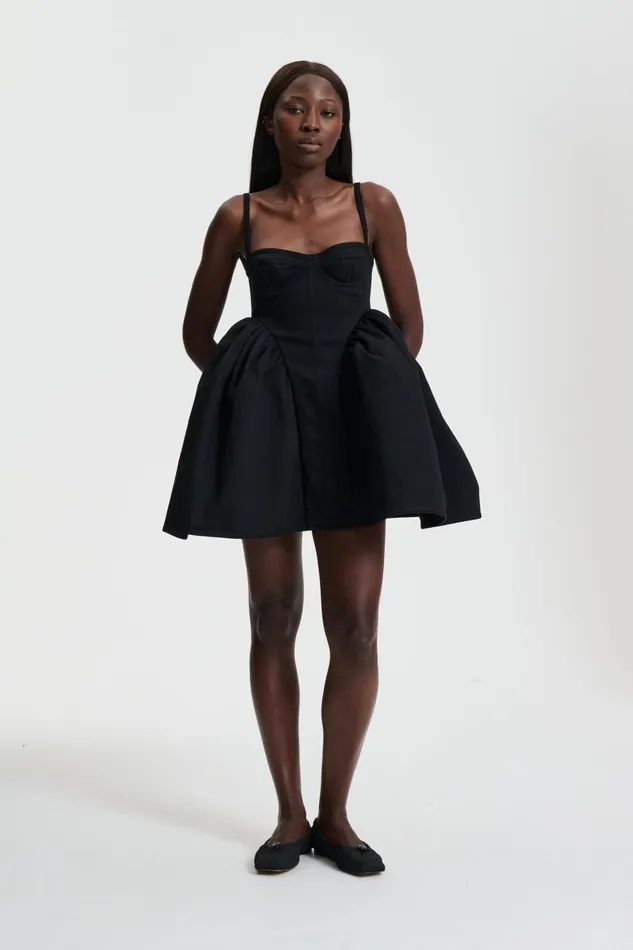 Cecilie Bahnsen Denim Women OVID DRESS Black