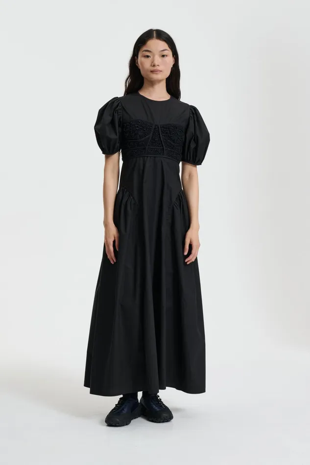 Cecilie Bahnsen Dresses Women CLEMENTINE DRESS Black
