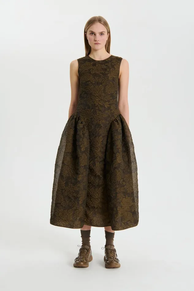 Cecilie Bahnsen Dresses Women GINE DRESS Brown