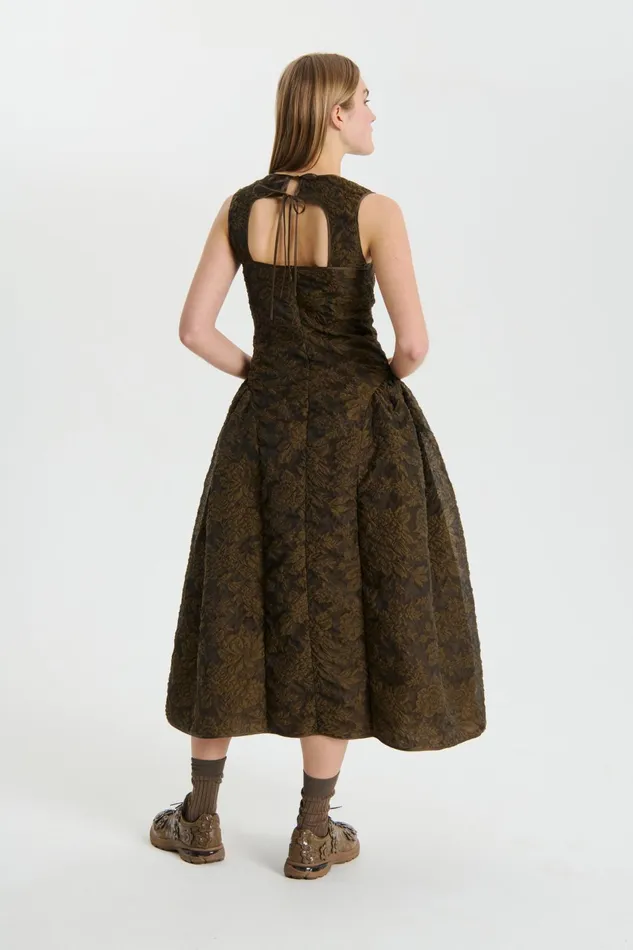 Cecilie Bahnsen Dresses Women GINE DRESS Brown