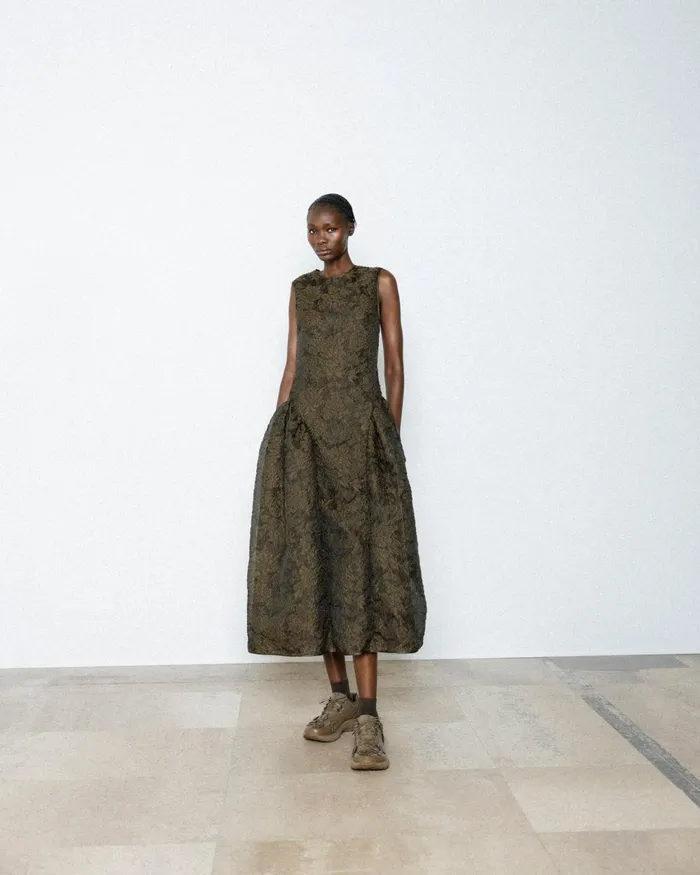 Cecilie Bahnsen Dresses Women GINE DRESS Brown