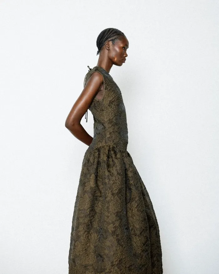 Cecilie Bahnsen Dresses Women GINE DRESS Brown