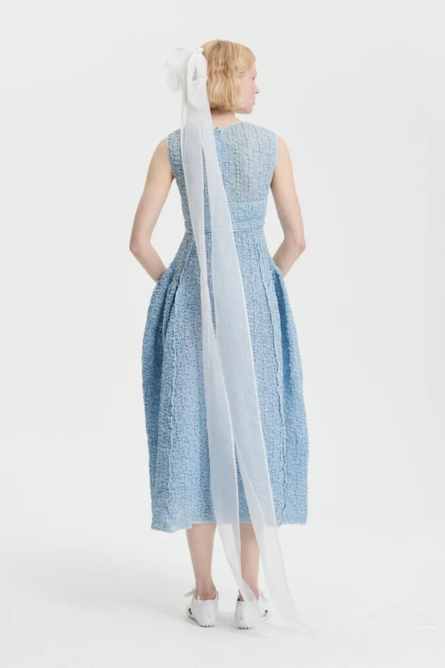 Cecilie Bahnsen Dresses Women LIA DRESS Misty Blue