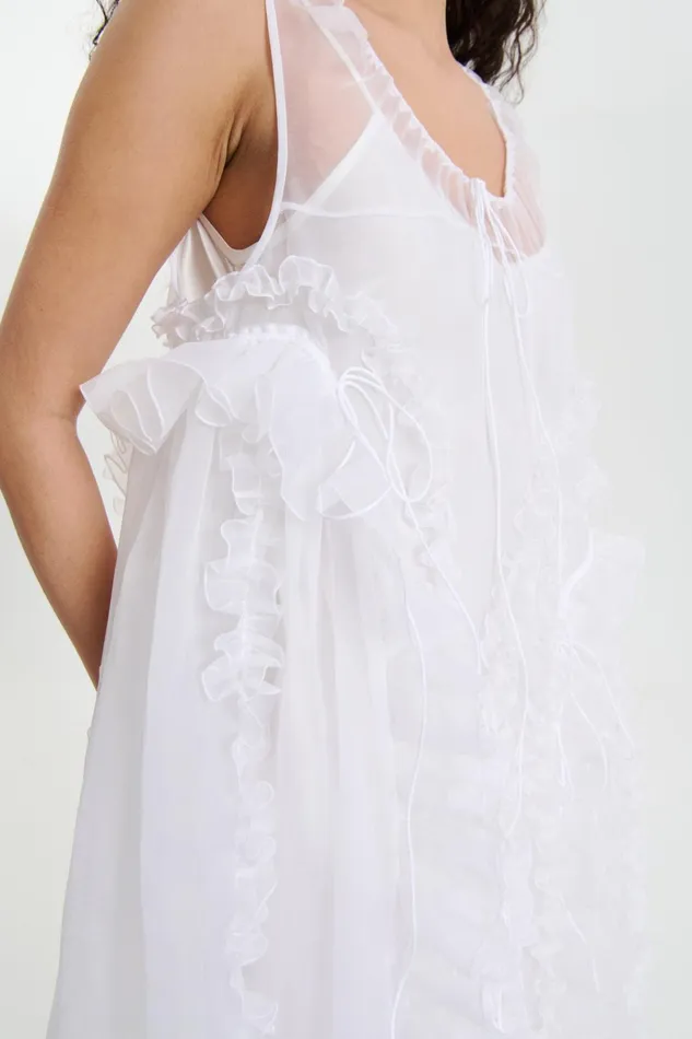 Cecilie Bahnsen Dresses Women OPAL OVERLAY White