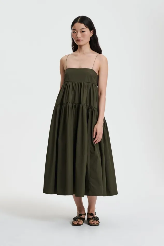 Cecilie Bahnsen Dresses Women SOFIE DRESS Green