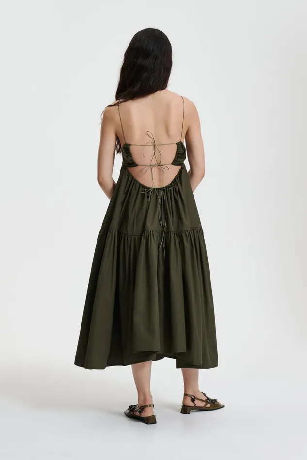 Cecilie Bahnsen Dresses Women SOFIE DRESS Green