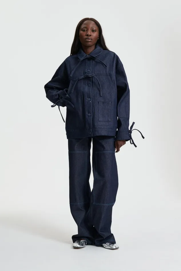 Cecilie Bahnsen Jackets Women OLGA JACKET Indigo