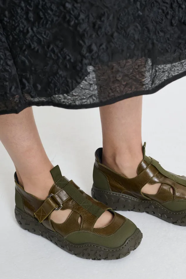 Cecilie Bahnsen Shoes Women ARIA SNEAKERS Olive