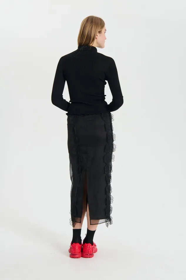 Cecilie Bahnsen Skirts Women OLYMPIA SKIRT Black