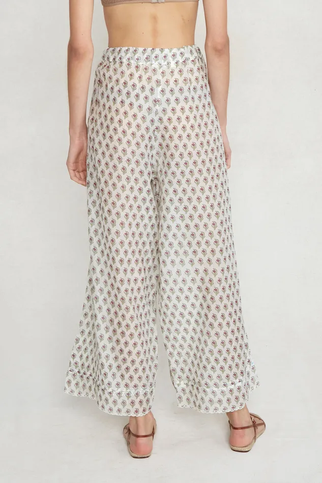 Chan Luu Bottoms Harper Pant White 8211 Women