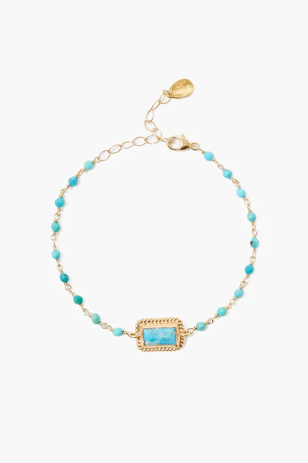 Chan Luu Bracelets Aura Bracelet Turquoise 8211 Women