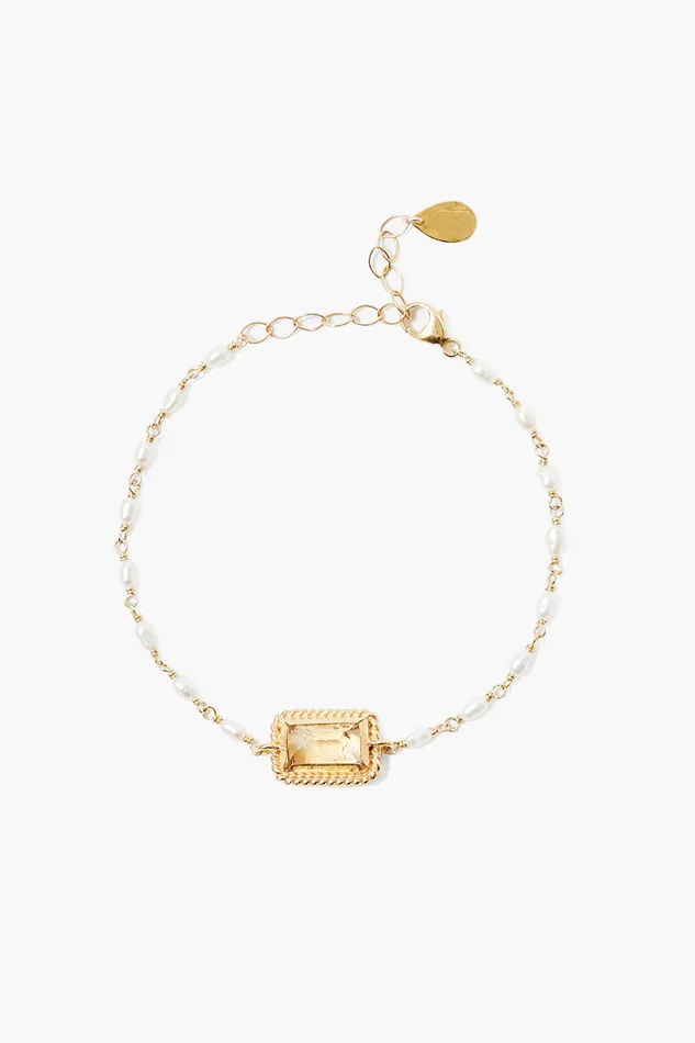 Chan Luu Bracelets Aura Bracelet White Pearl Mix 8211 Women