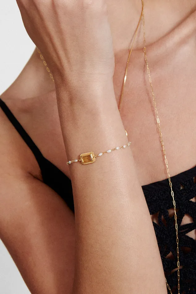 Chan Luu Bracelets Aura Bracelet White Pearl Mix 8211 Women