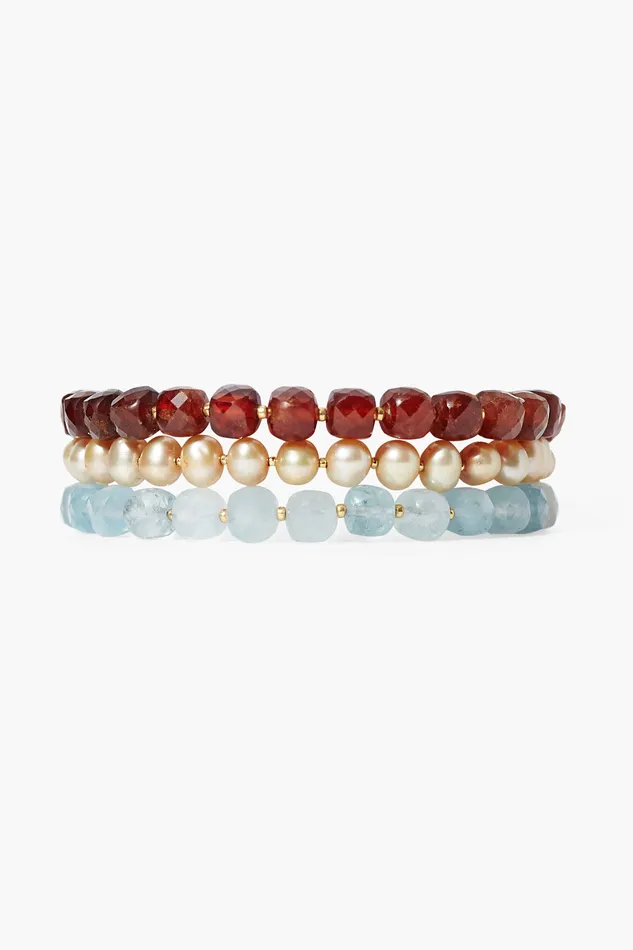 Chan Luu Bracelets Carolina Naked Wrap Bracelet Multi Mix 8211 Women