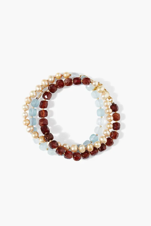 Chan Luu Bracelets Carolina Naked Wrap Bracelet Multi Mix 8211 Women