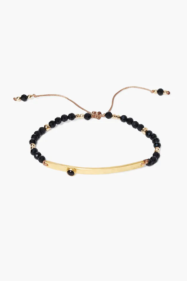 Chan Luu Bracelets Delilah PullTie Bracelet Onyx Mix 8211 Women