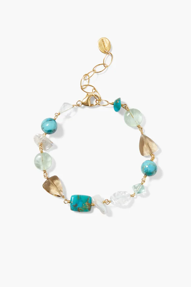 Chan Luu Bracelets Maeve Bracelet Turquoise Mix 8211 Women
