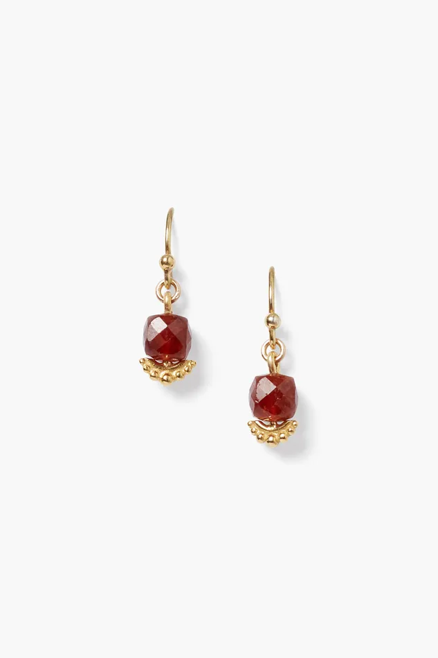 Chan Luu Earrings Anahi Drop Earrings Hessonite 8211 Women