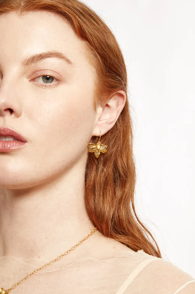 Chan Luu Earrings Sylve Earrings Citrine 8211 Women