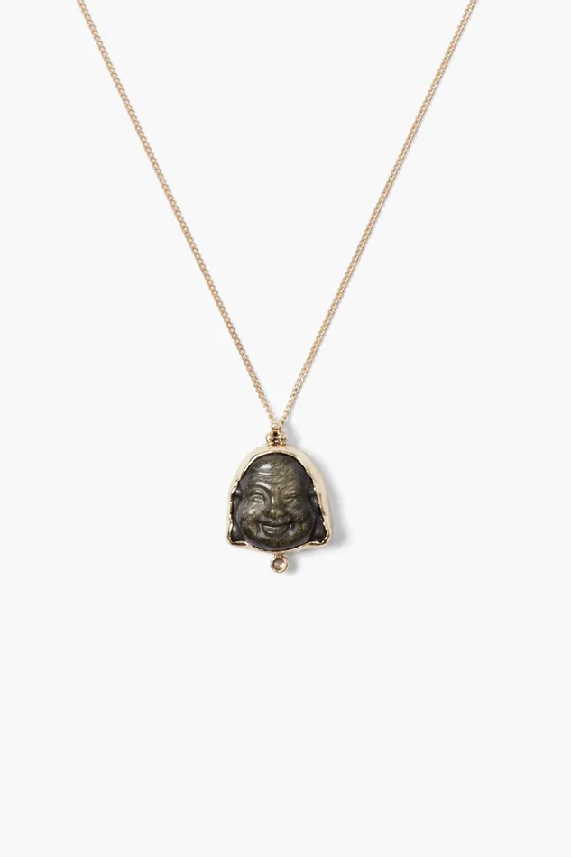 Chan Luu Necklaces 14k Buddha Necklace Golden Obsidian 8211 Women