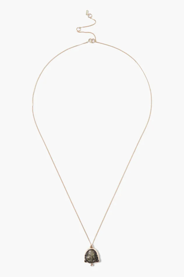 Chan Luu Necklaces 14k Buddha Necklace Golden Obsidian 8211 Women