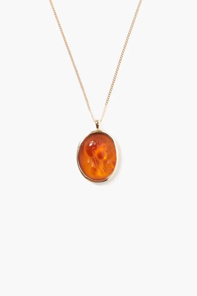 Chan Luu Necklaces 14k Claudius Necklace Orange 8211 Women