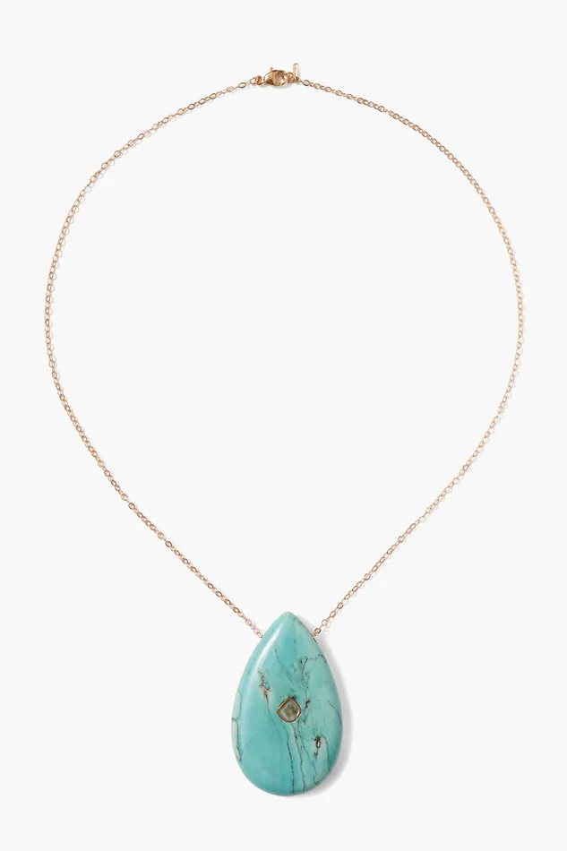 Chan Luu Necklaces 14k Temple Necklace Turquoise 8211 Women