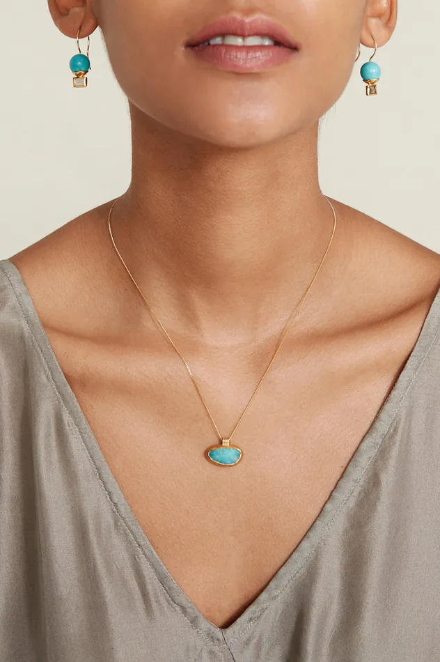 Chan Luu Necklaces Delta Necklace Amazonite 8211 Women