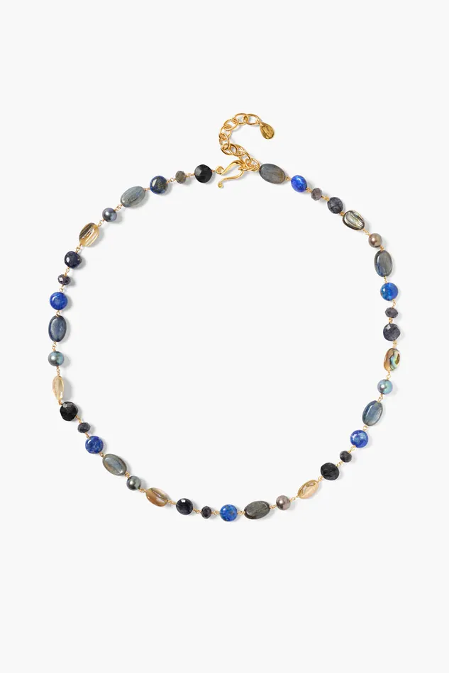 Chan Luu Necklaces Eden Necklace Blue Lab Mix 8211 Women