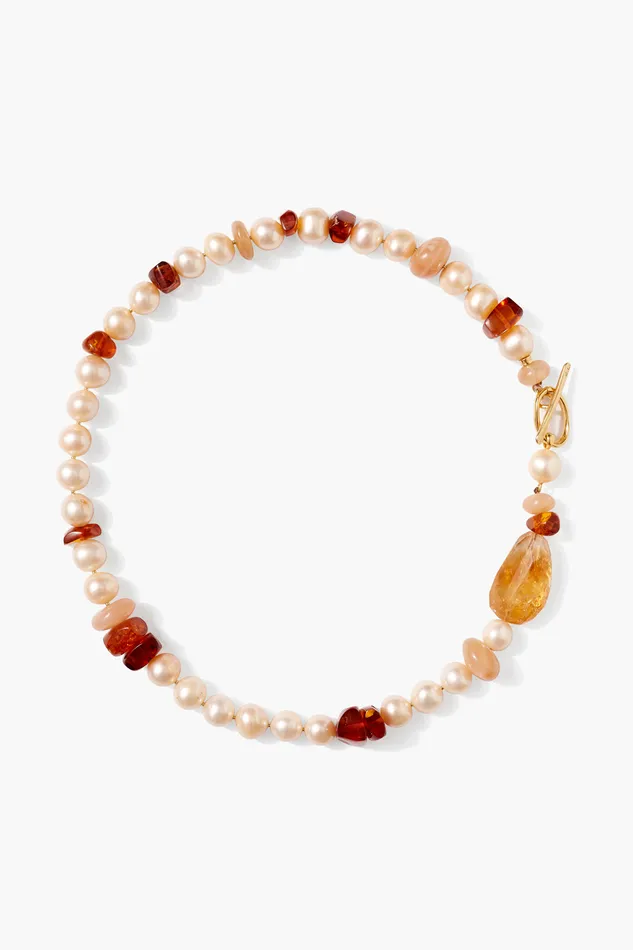 Chan Luu Necklaces Fiji Necklace Champagne Mix 8211 Women
