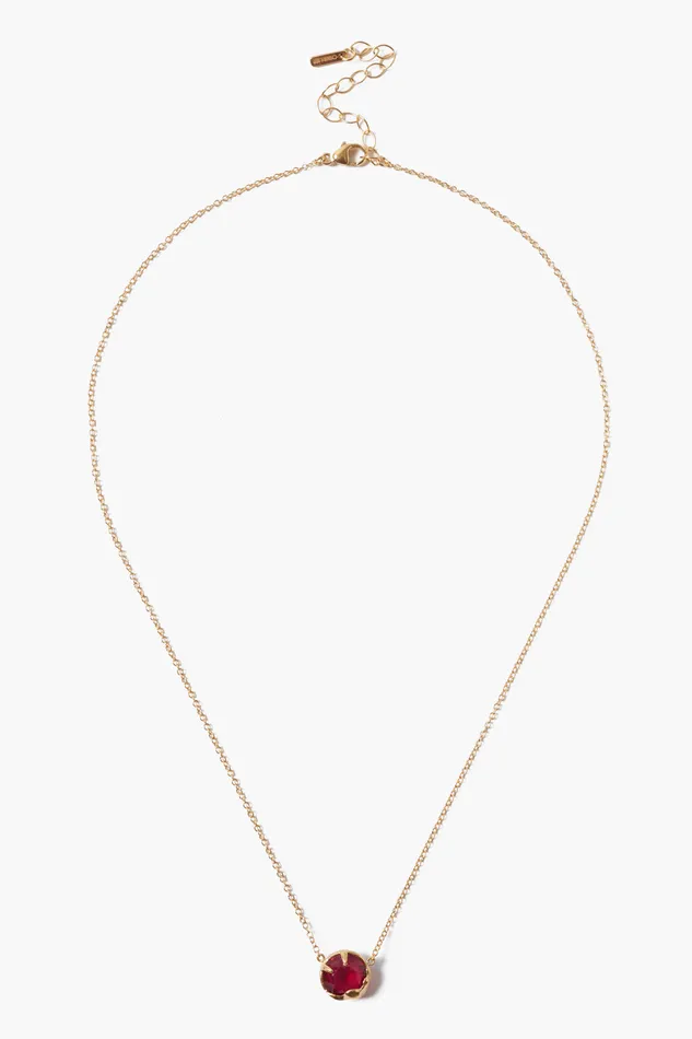 Chan Luu Necklaces July Birthstone Necklace Ruby Crystal 8211 Women