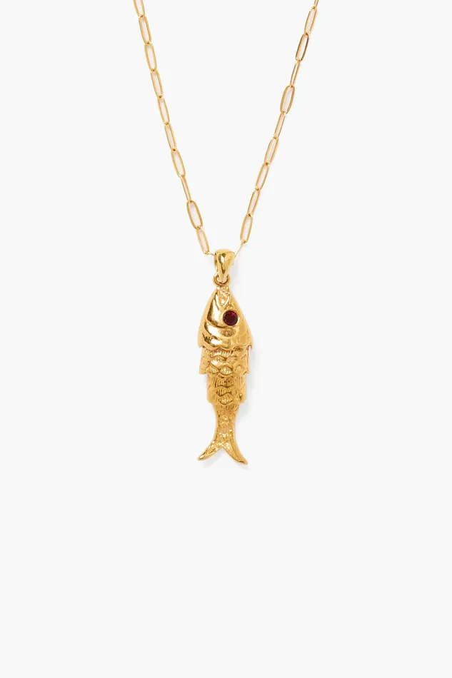 Chan Luu Necklaces Koi Necklace Garnet 8211 Women