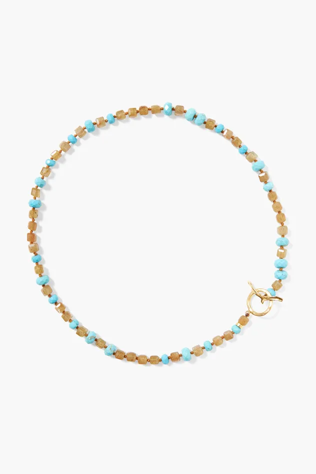Chan Luu Necklaces Laurel Necklace Turquoise Mix 8211 Women
