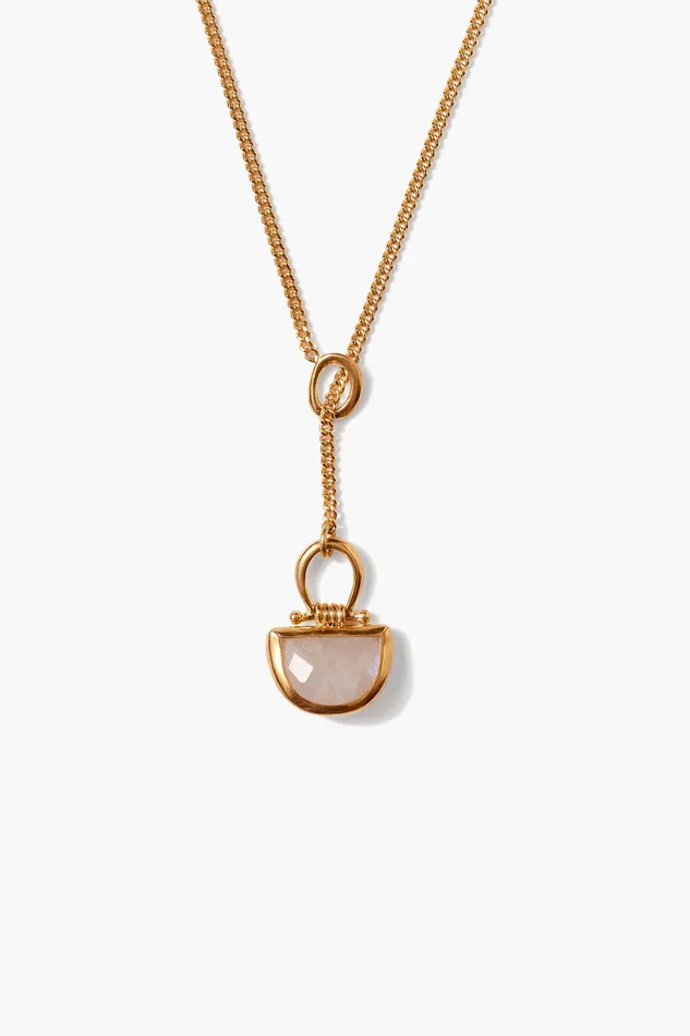 Chan Luu Necklaces Luna Drop Necklace Moonstone 8211 Women