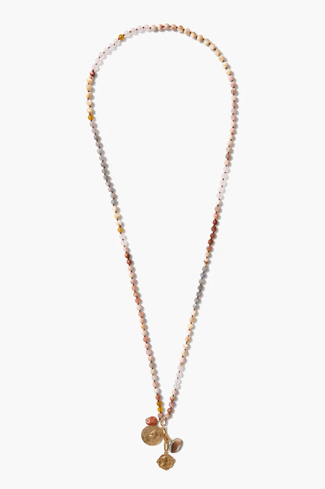 Chan Luu Necklaces Portrait Charm Necklace Sunstone 8211 Women