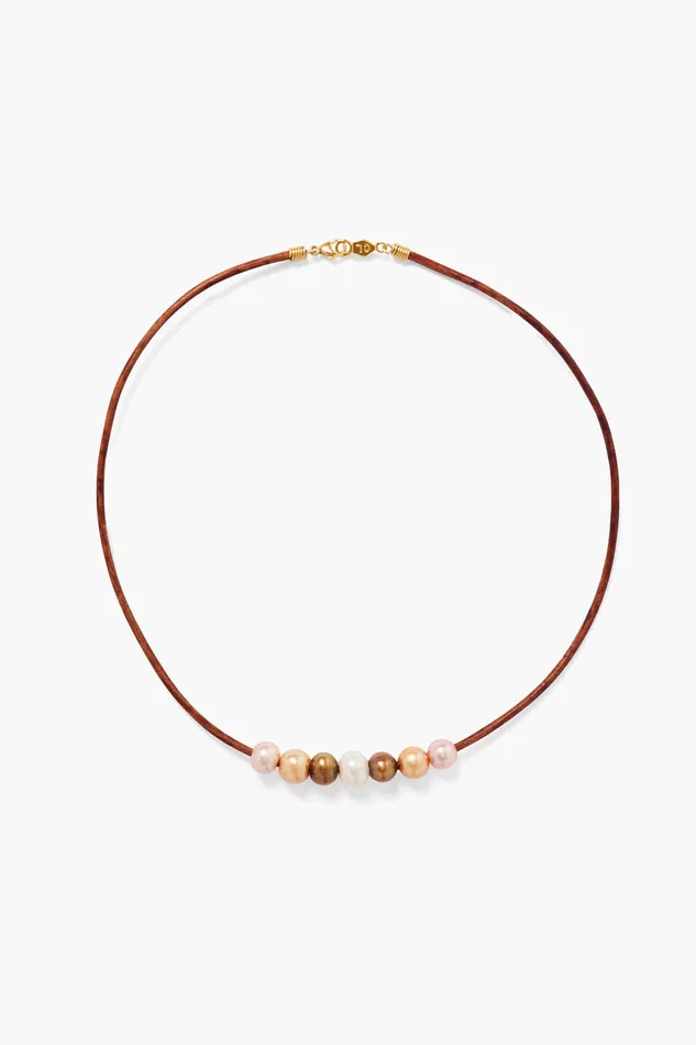 Chan Luu Necklaces River Necklace Pearl Mix 8211 Women